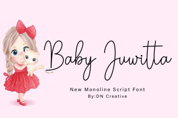 Baby Juwitta: A Script Font for Professional Branding