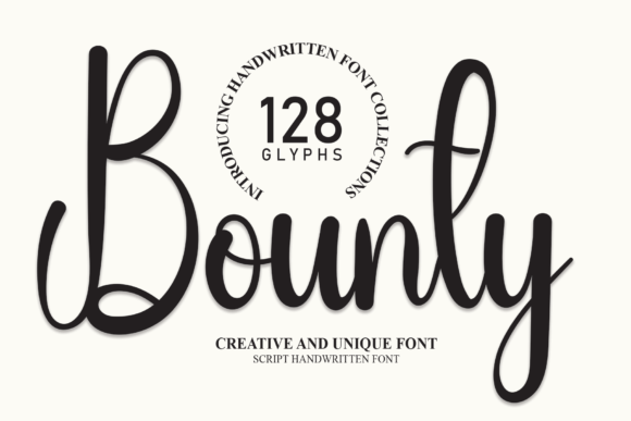 Bounty Script Font Review for Real Projects