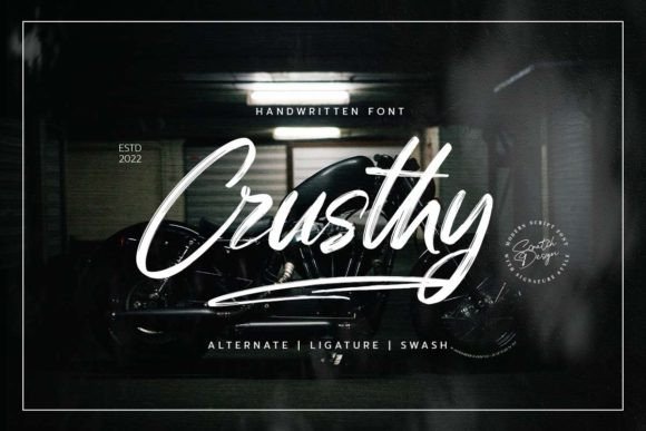 Crusthy Font for Modern Web Design
