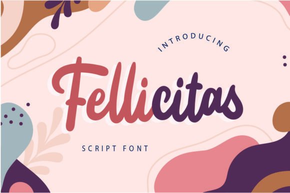 Fellicitas: A Modern Script Font for Creative Branding