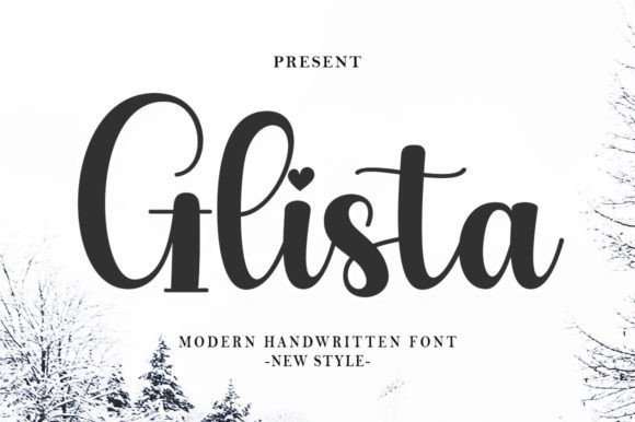Glista: A Handwritten Font That Breathes Life into Branding