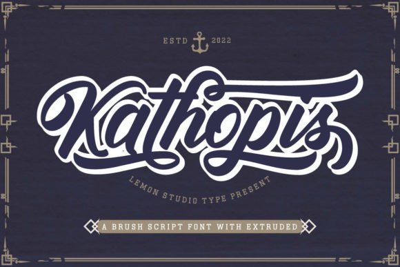 Kathopis Font for Branding That Feels Timeless and Modern