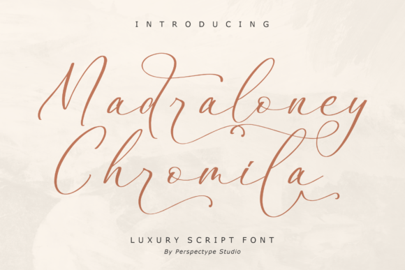 Madraloney Chromila: A Font That Elevates Brand Identity