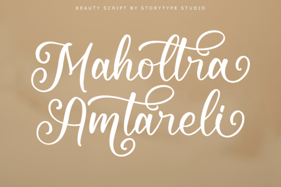 Maholtra Amtareli – Elegant Script Font for Digital Branding
