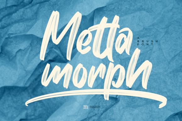 Mettamorph: A Handwritten Script Font for Editorial Elegance