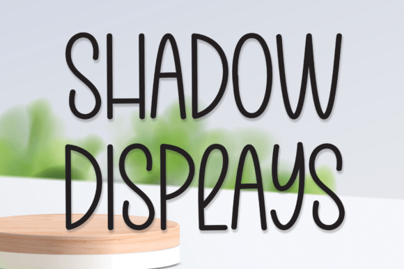 Shadow Displays: A Font That Elevates Campaign Design