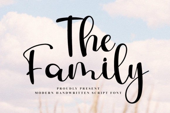 The Family: A Timeless Font for Polished Branding
